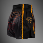 Шорти - Venum Quetzal Fury Muay Thai shorts - Black/Fury Red/ Tangerine​